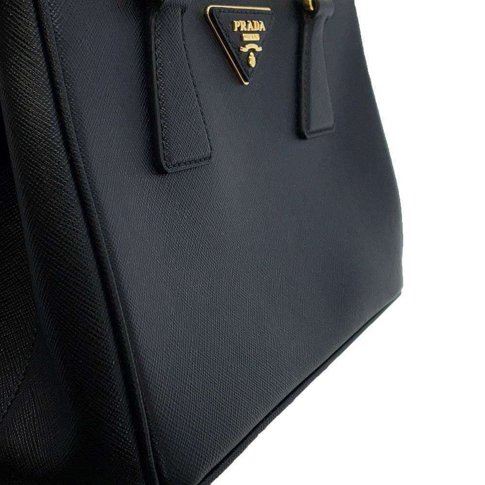 Prada handbag Saffiano leather black bag - Picture 9 of 12